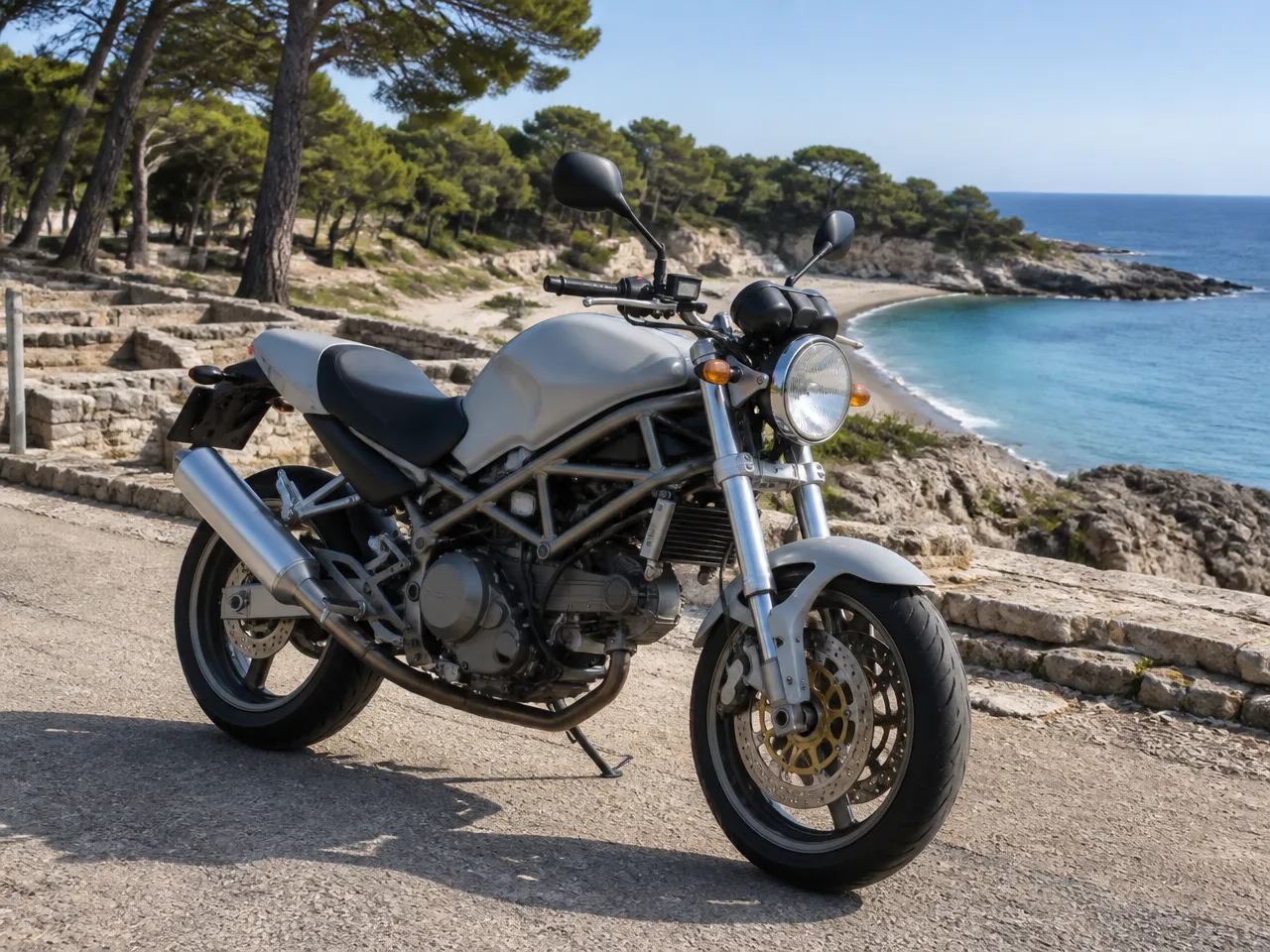Ducati Monster 1000 — vorn