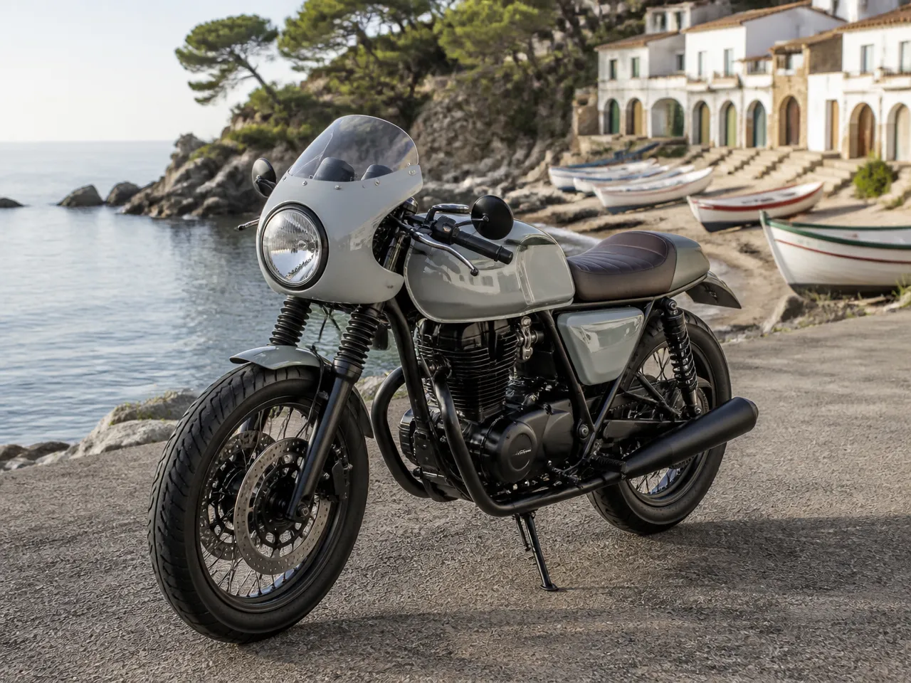 Honda CB 250 Café racer — front