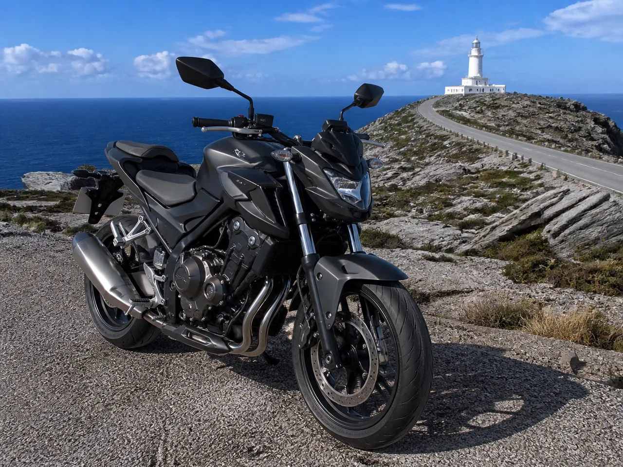 Honda CB 500 F — avant