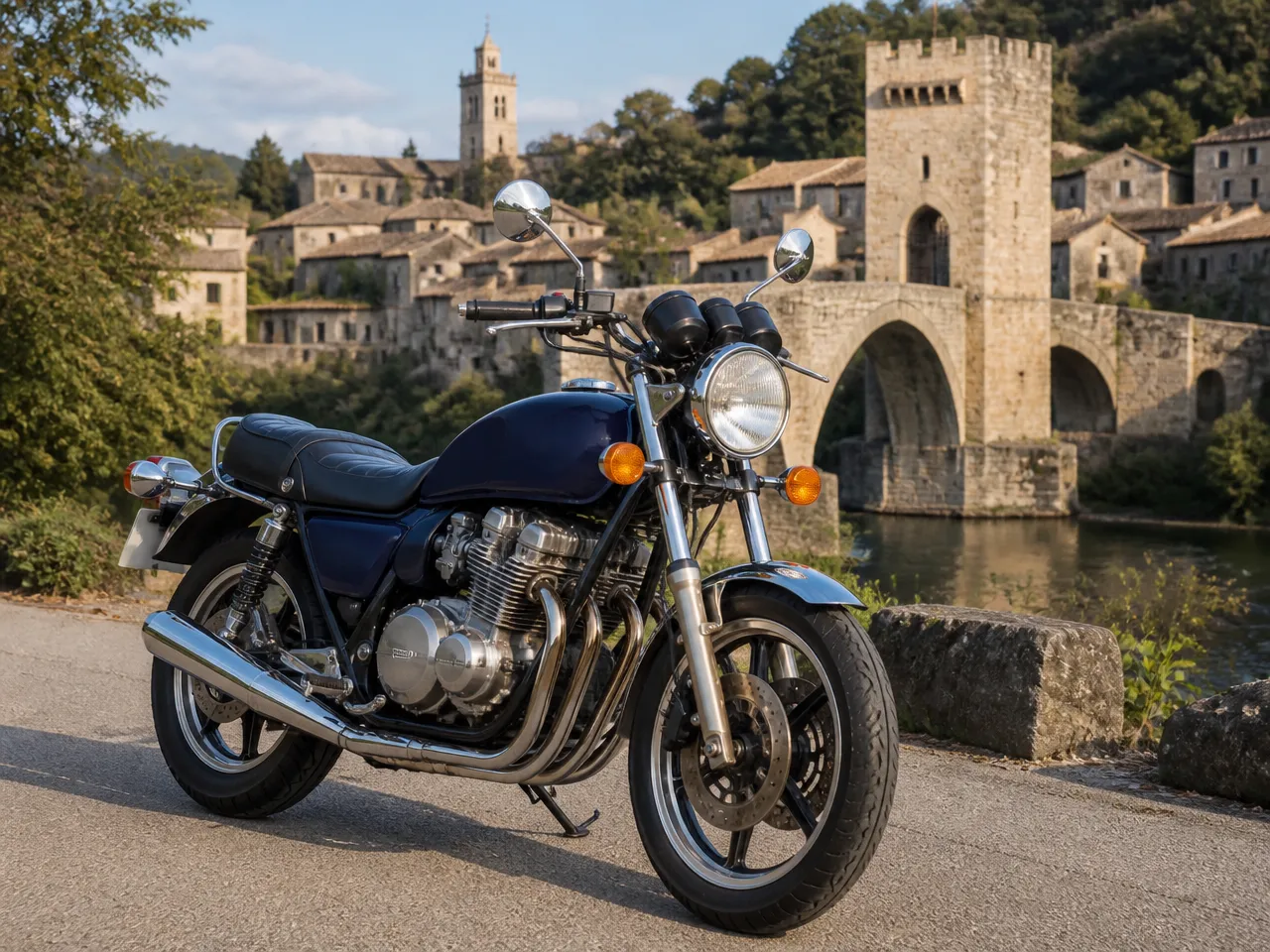 Honda CB750 — front
