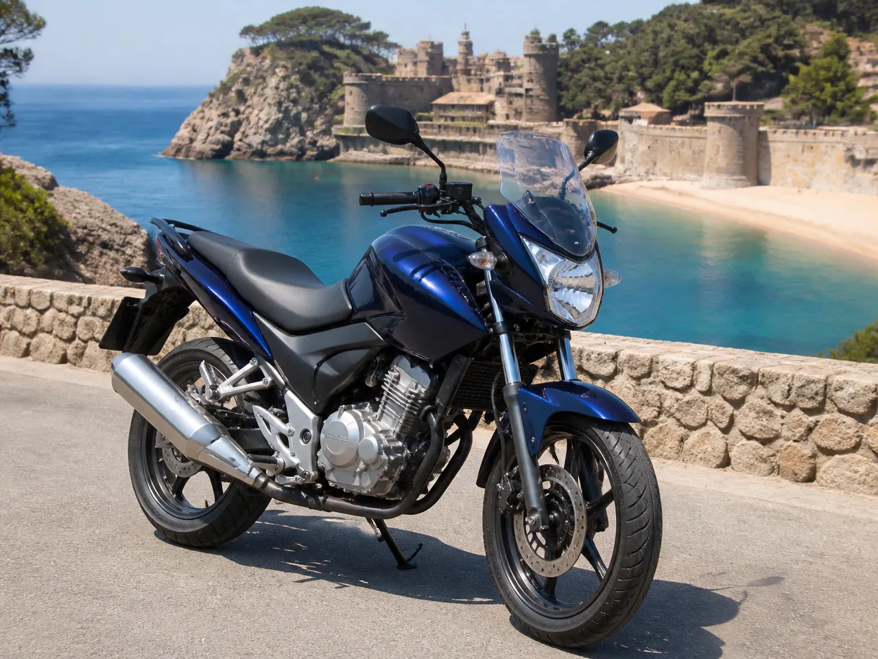 Honda CBF 250 — avant