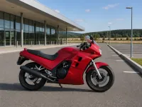 Kawasaki GPZ 600 R — lateral