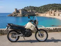 Kawasaki KLX650 — seitlich