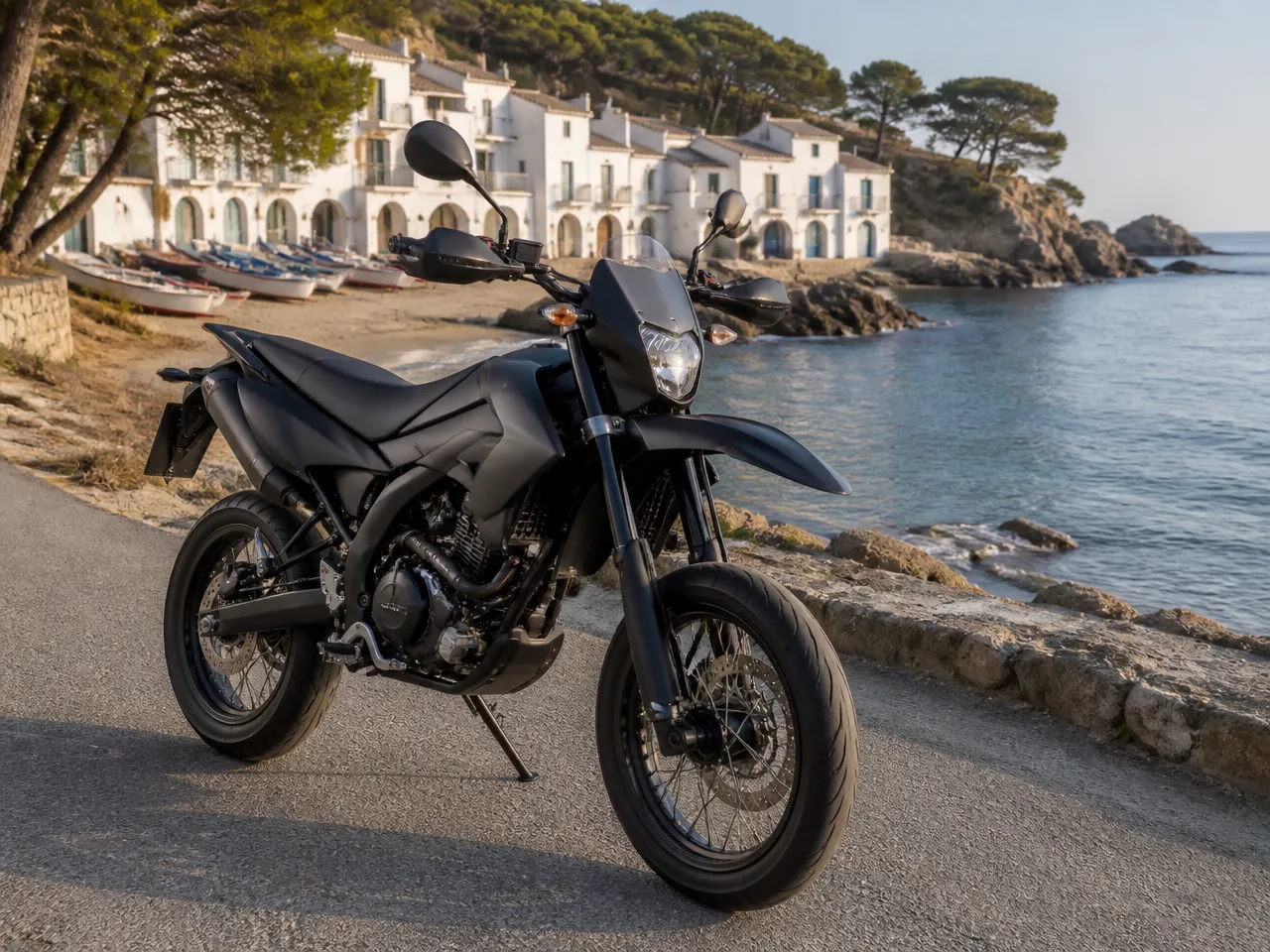 Malaguti XSM 125 — avant