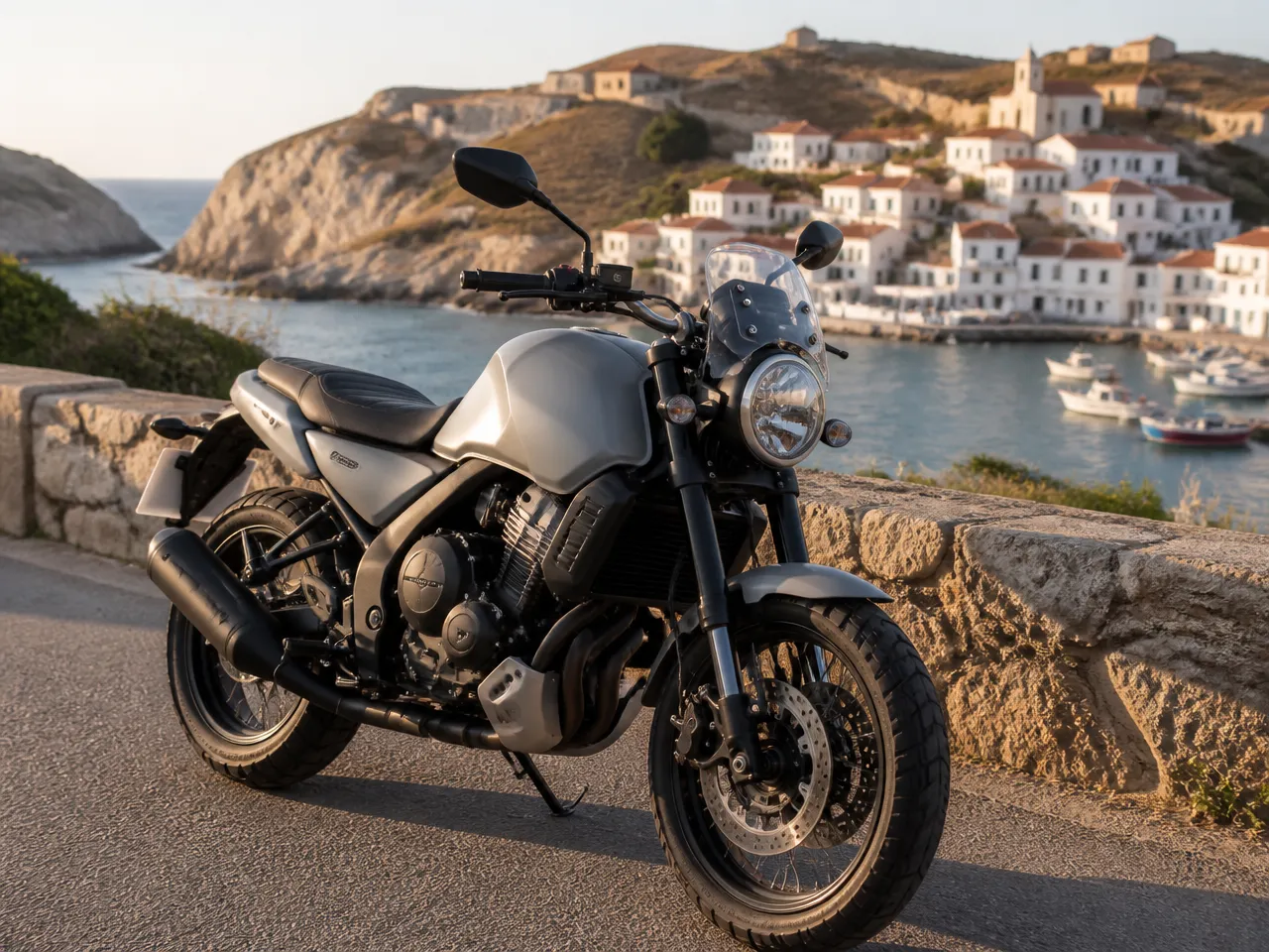 Moto Morini Seiemmezzo 650 SCR — avant