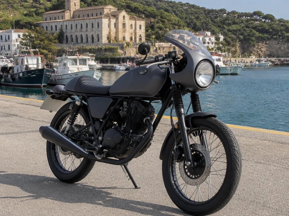 Yamaha SR 125 Café racer