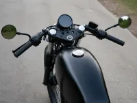 Yamaha SR 125 Café racer — detail