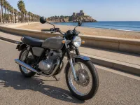 Yamaha SR 250 — avant