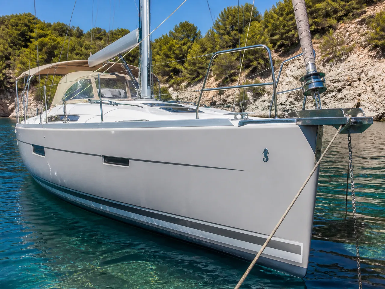 Beneteau Oceanis 40 — frontal