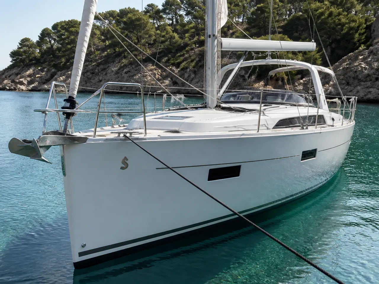 Beneteau Oceanis 41 — vorn