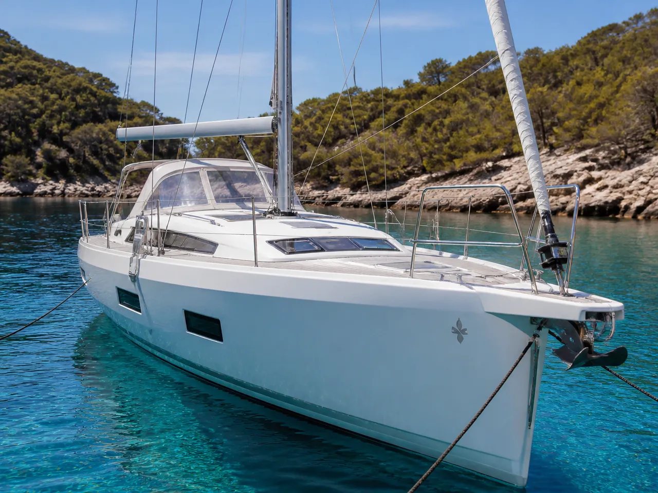 Beneteau Oceanis 46.1 — спереди