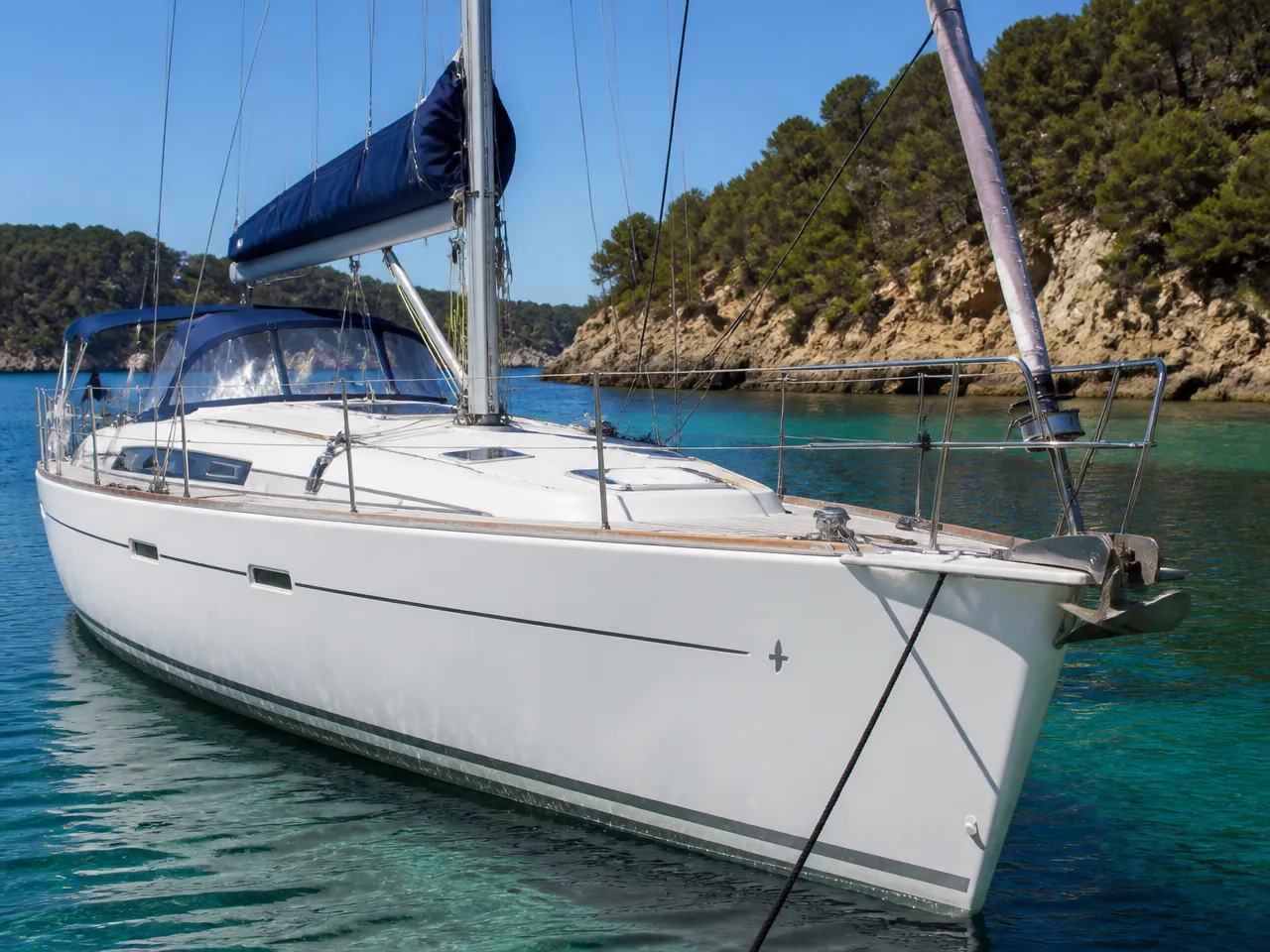 Beneteau Oceanis 500 — vorn