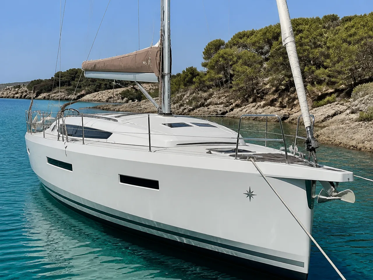Jeanneau Sun Odyssey 380 — vorn