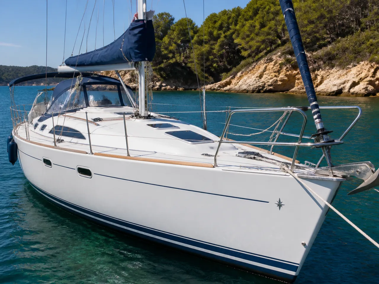 Jeanneau Sun Shine 38 — front