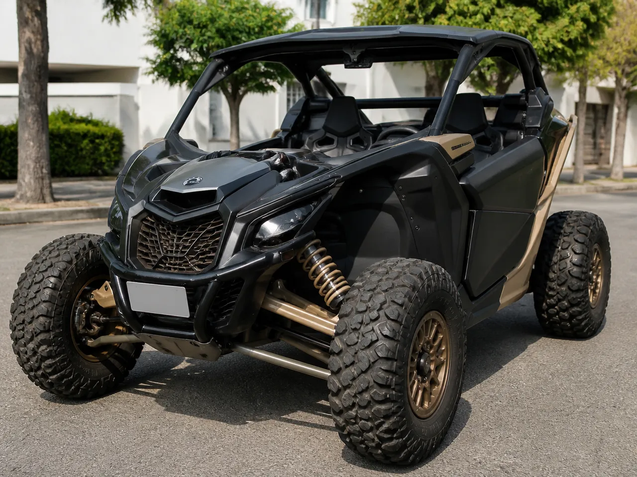 Can-Am Maverick X3 RS Turbo — front