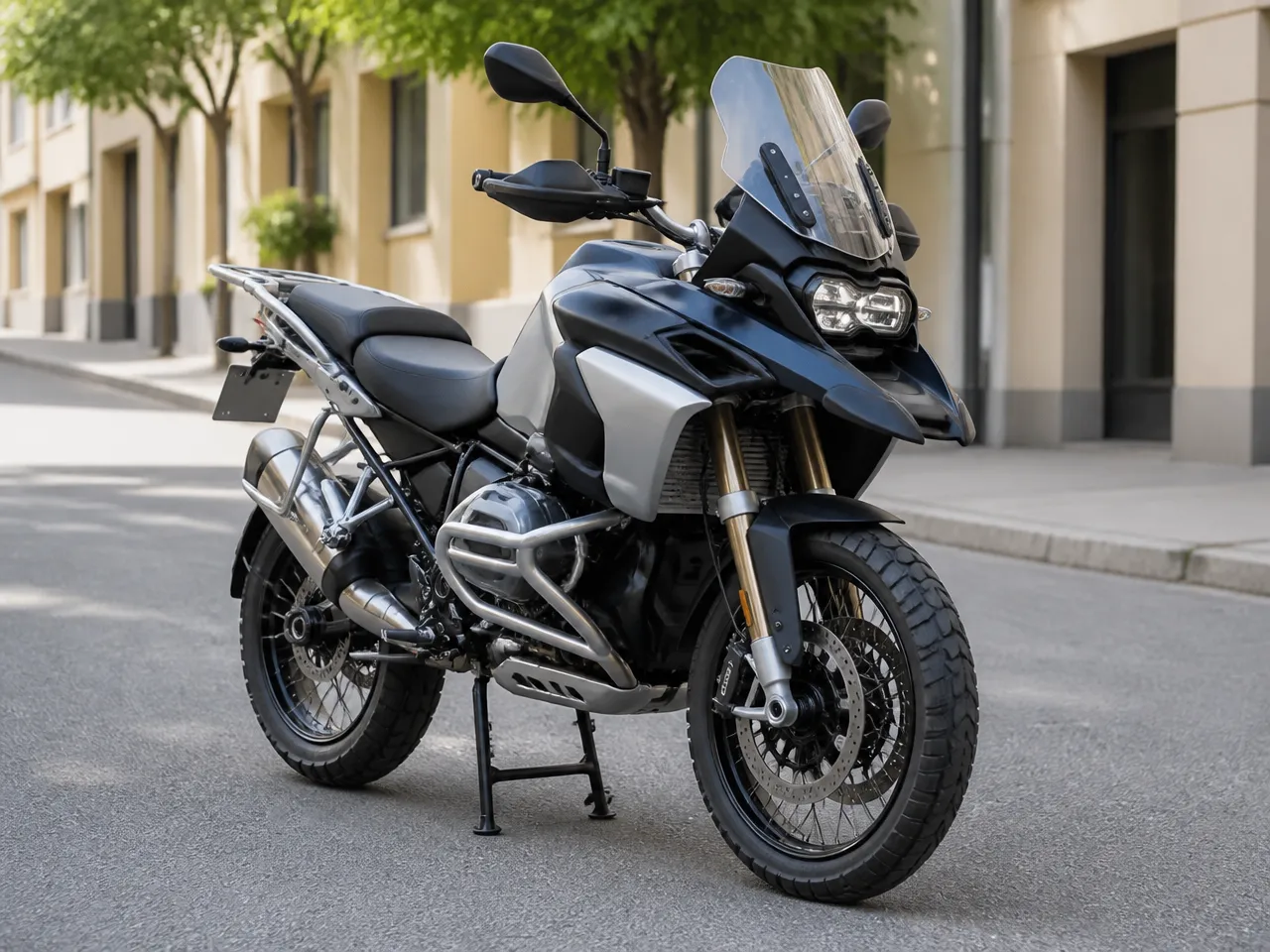 BMW R 1250 GS Trophy — спереди