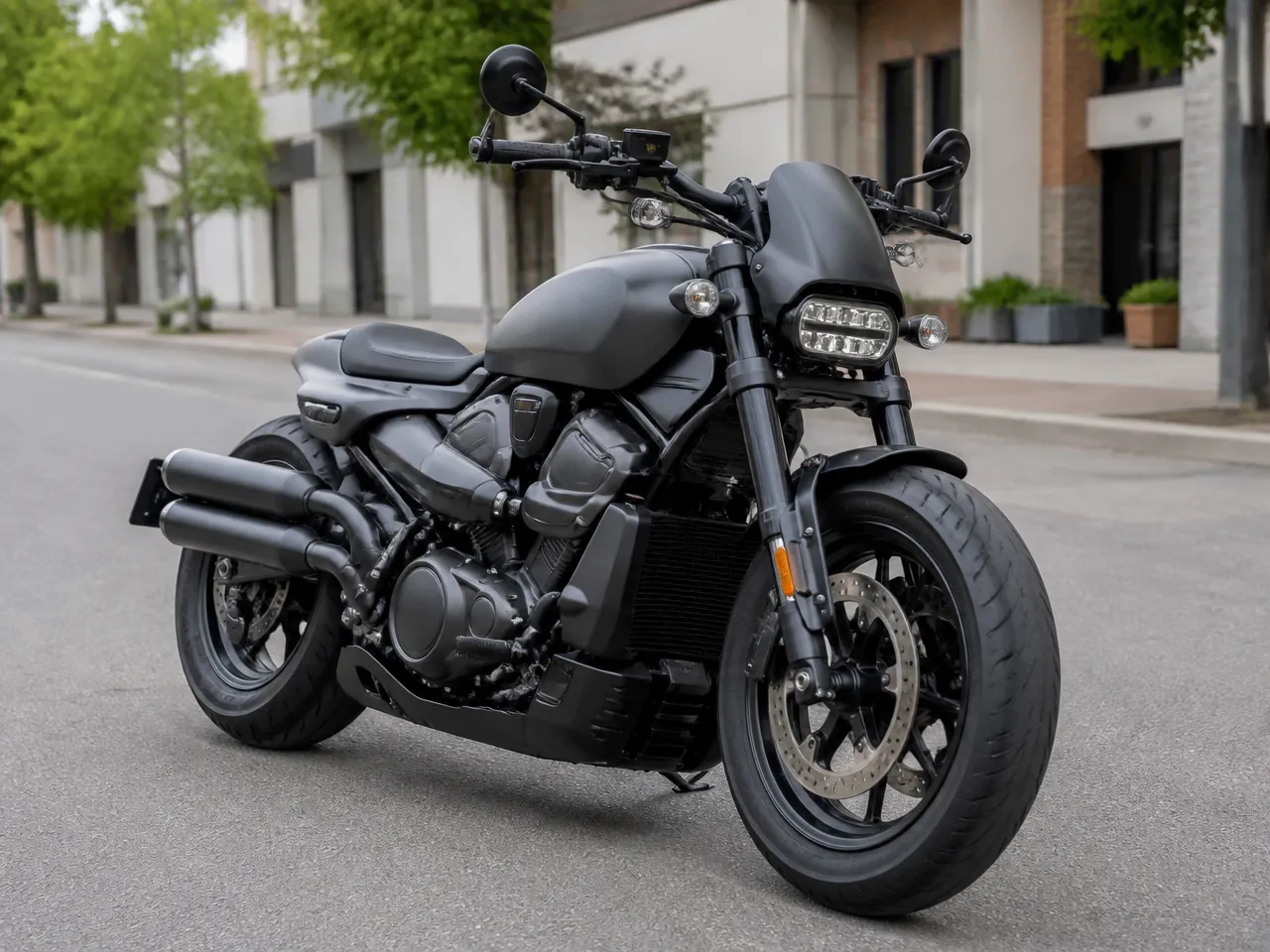 Harley-Davidson Sportster S 1250 — الأمام