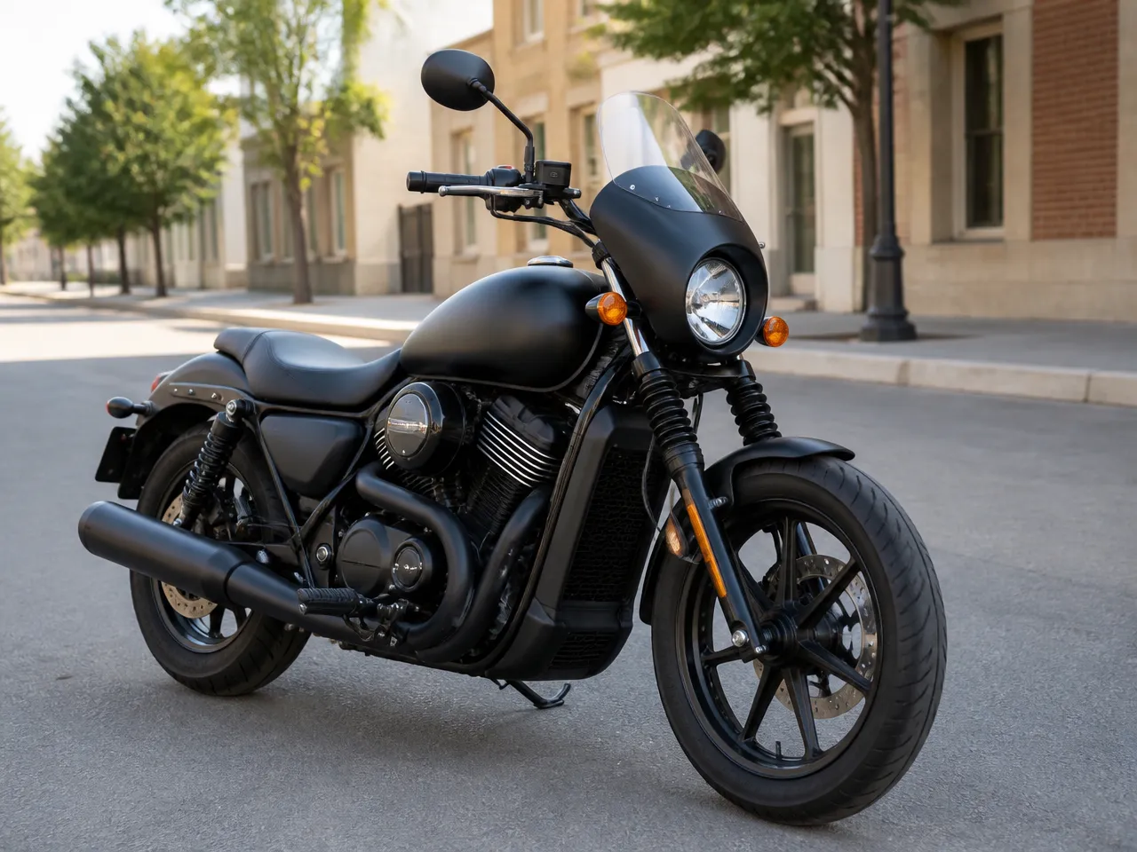 Harley-Davidson Street 750 — सामने