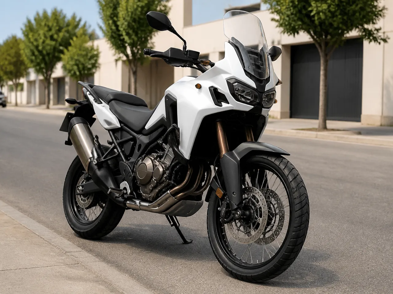 Honda CRF1000L Africa Twin — الأمام