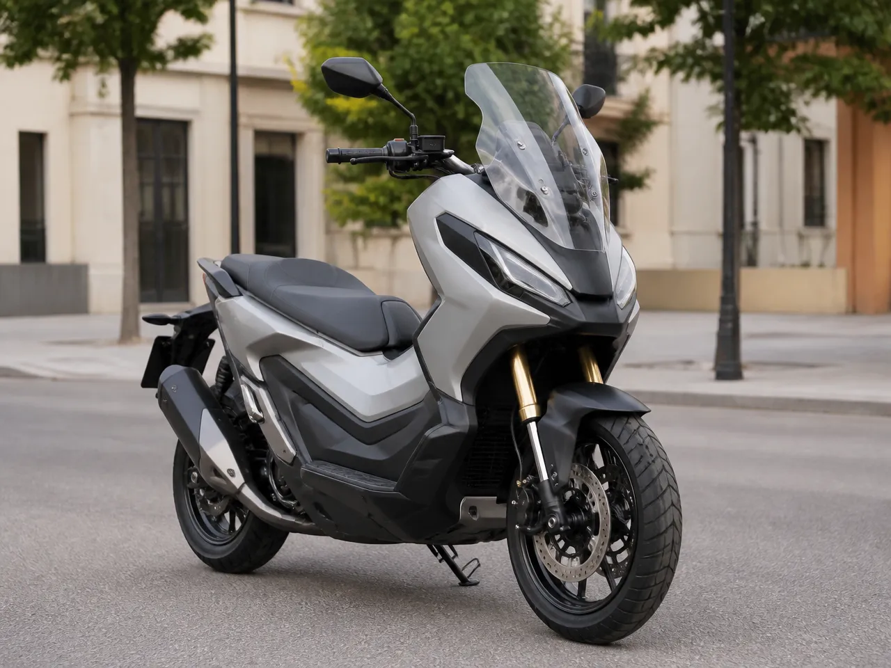 Honda X-ADV 750 — спереди