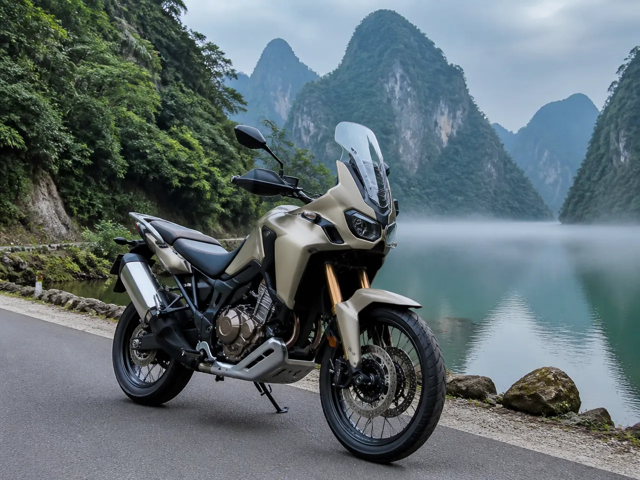 Honda Africa Twin 1100 — спереди