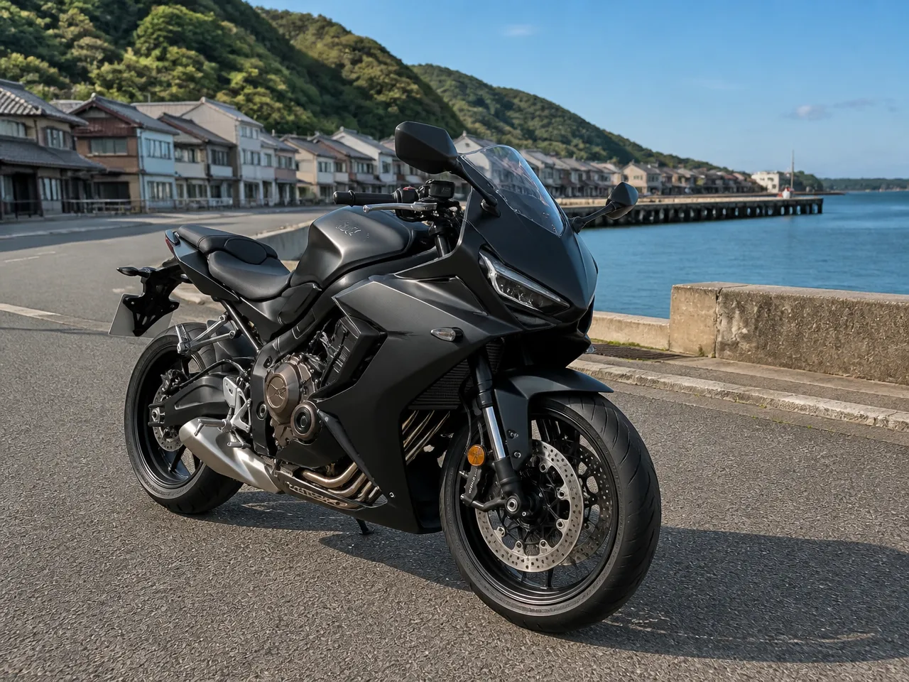 Honda CBR 650R — спереди