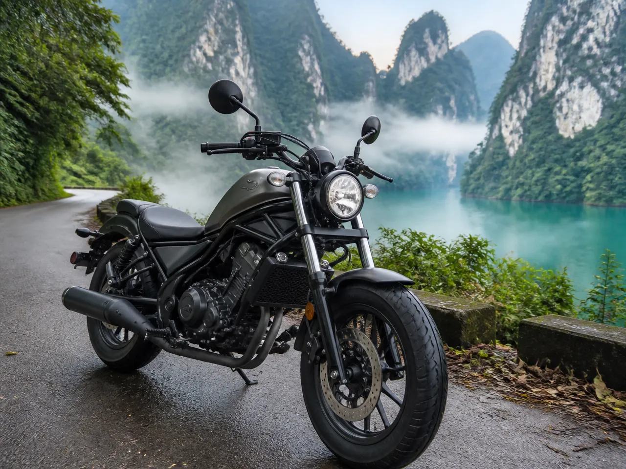 Honda Rebel 300 — front