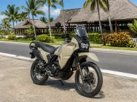 Kawasaki KLR 650 — avant