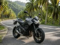 Kawasaki Z900 — front