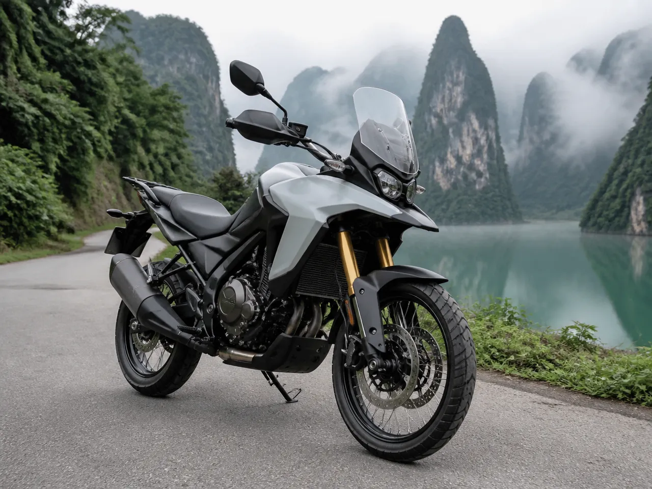 Suzuki V-Strom 800DE — חזית