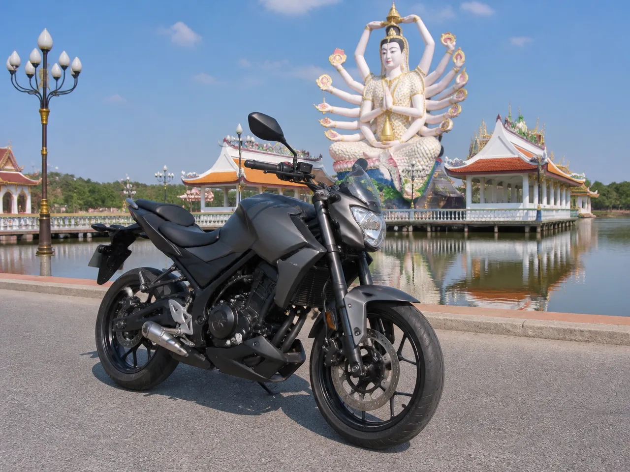 Yamaha MT-03 — front