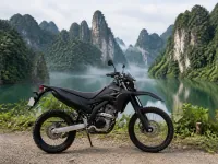 Yamaha WR155R — side