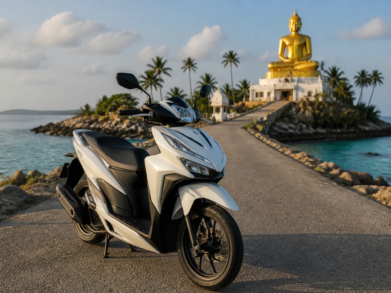 Honda Click 125i — спереди