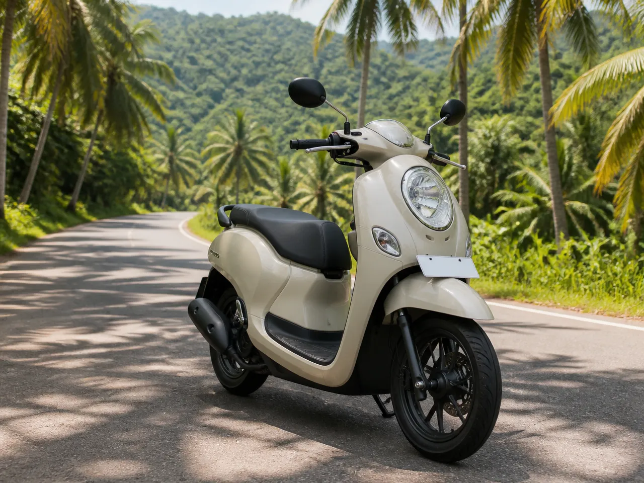 Honda Scoopy 110 — спереди