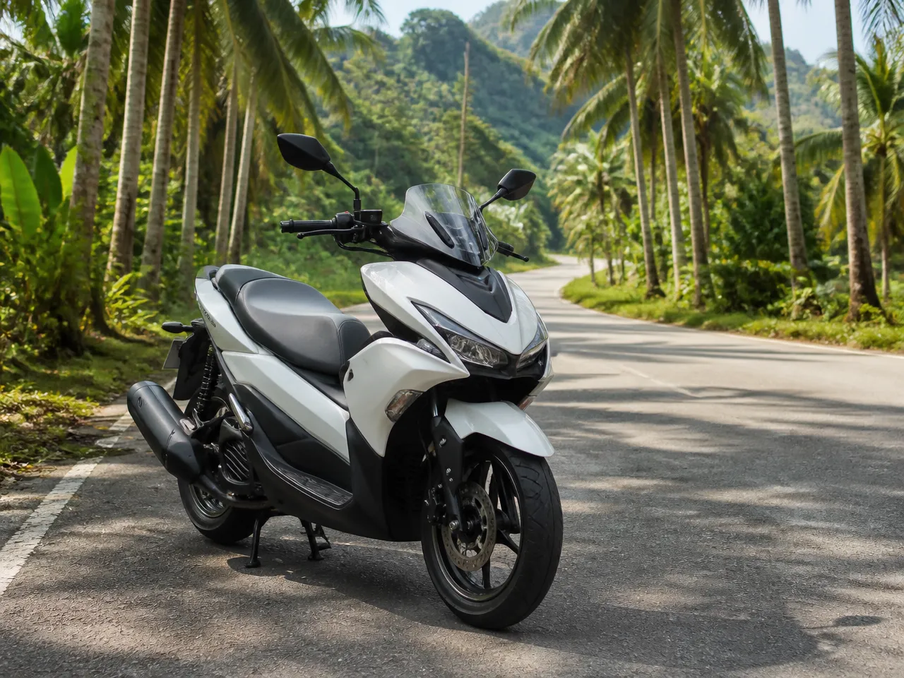 Yamaha Aerox 155 — спереди