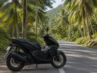 Yamaha Aerox 155 — сбоку