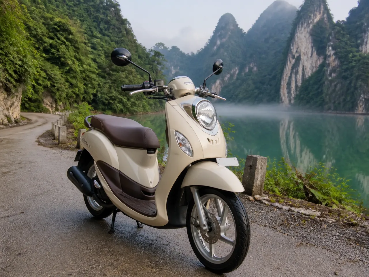 Yamaha Fino 125 — חזית
