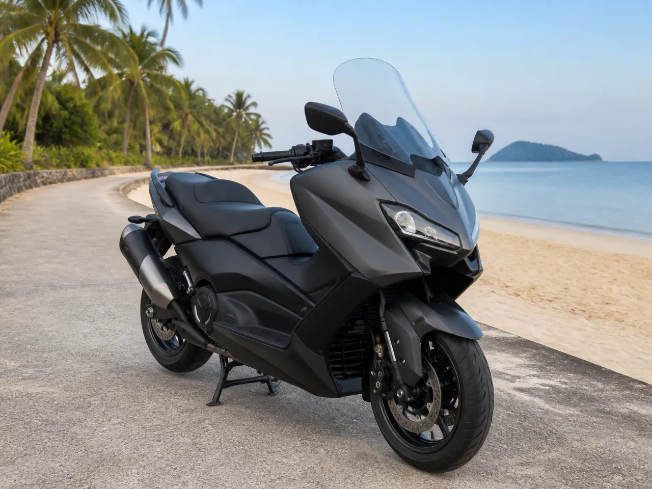 Yamaha TMAX 560 — спереди