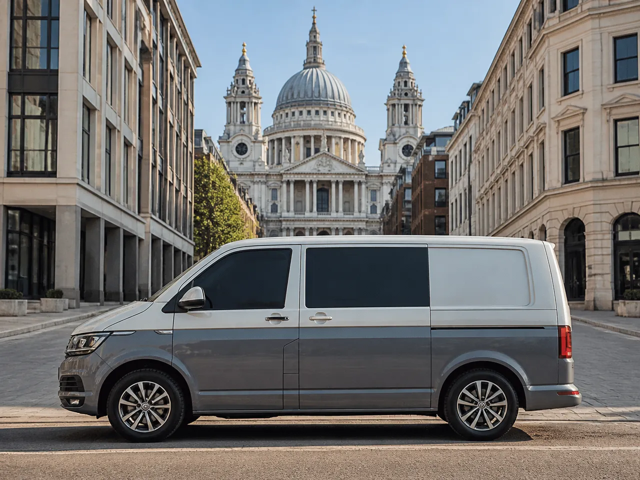 Volkswagen T6 — сбоку