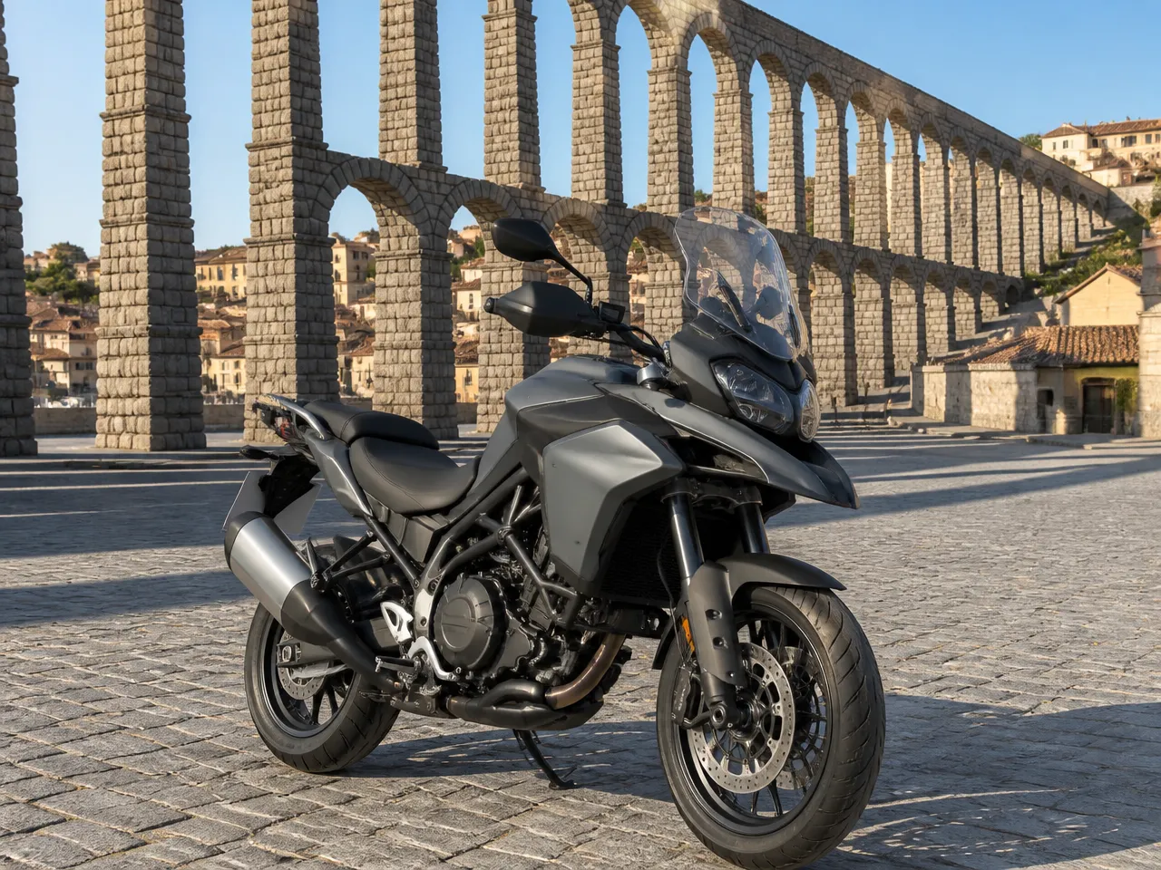 Benelli TRK 502 — спереди