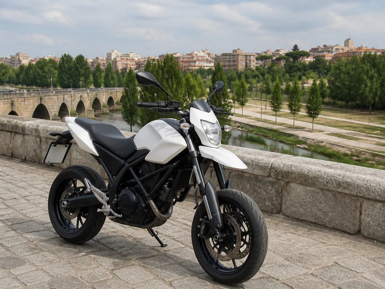 Ducati Hypermotard 696 — vorn