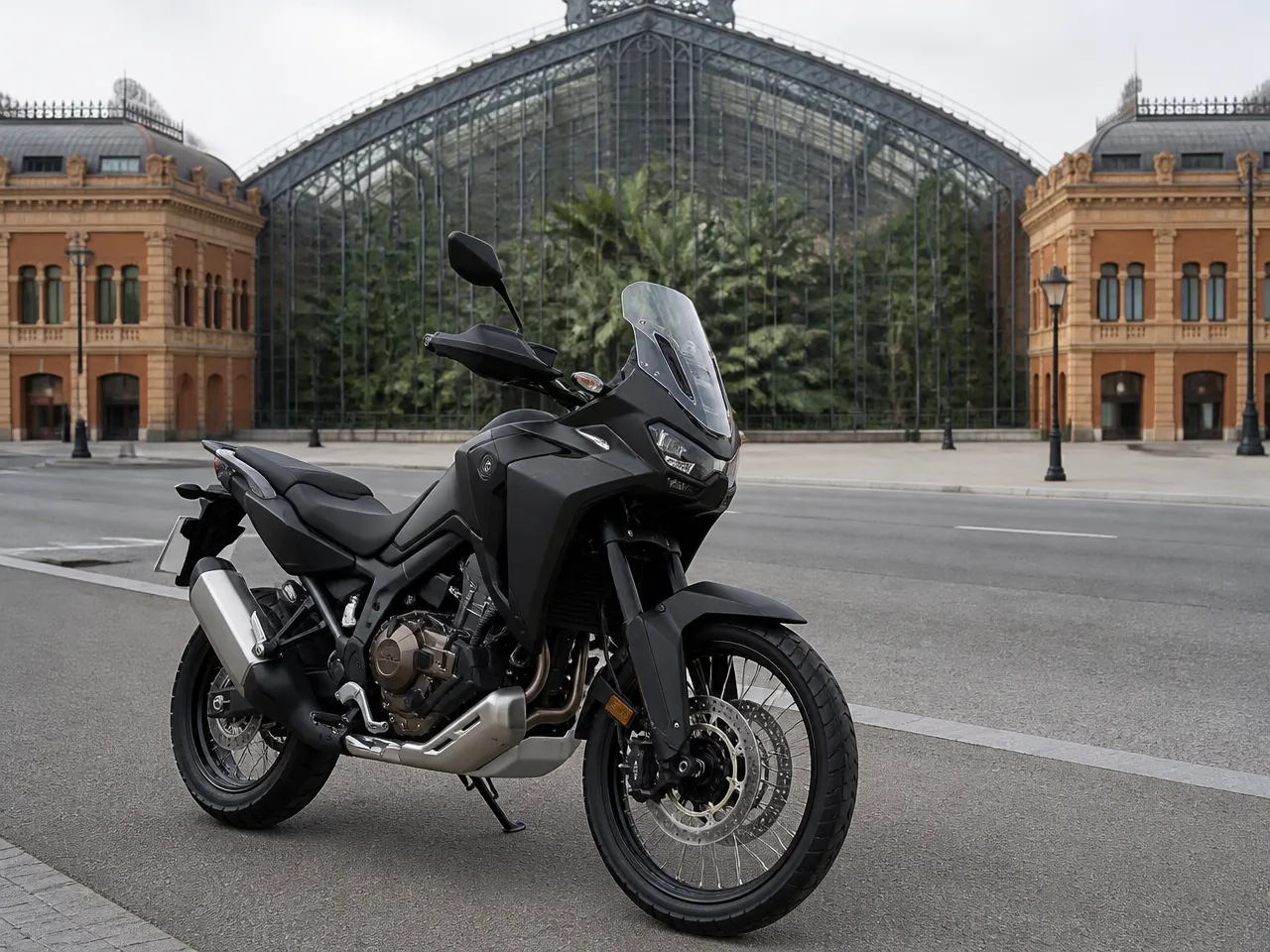 Honda Africa Twin — anteriore