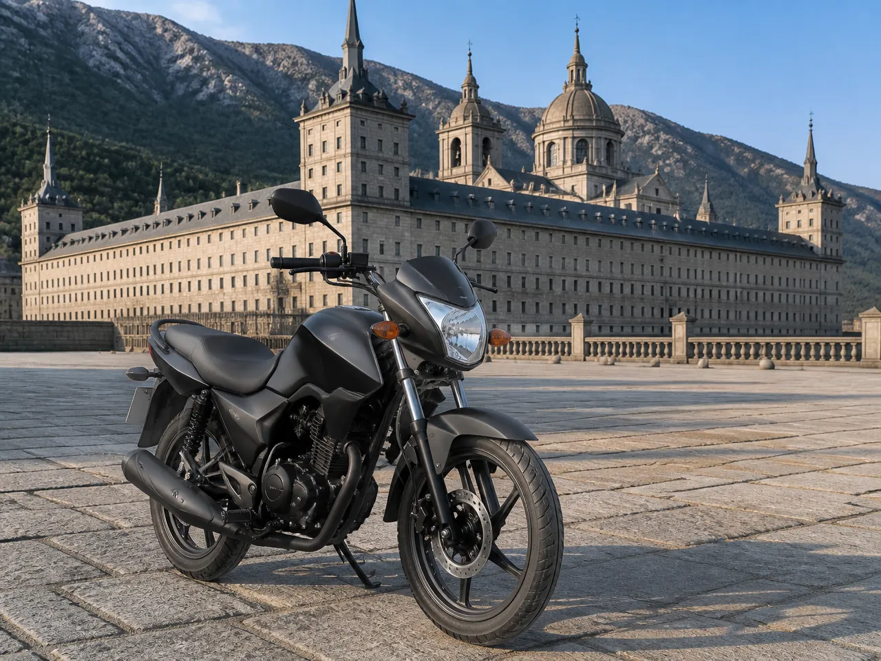 Honda CB125F — anteriore