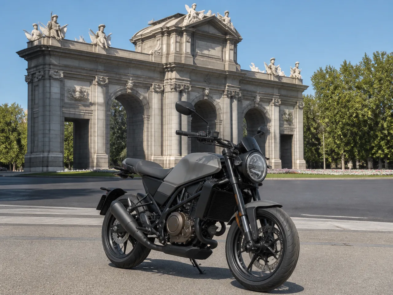 Husqvarna Vitpilen 701 — anteriore