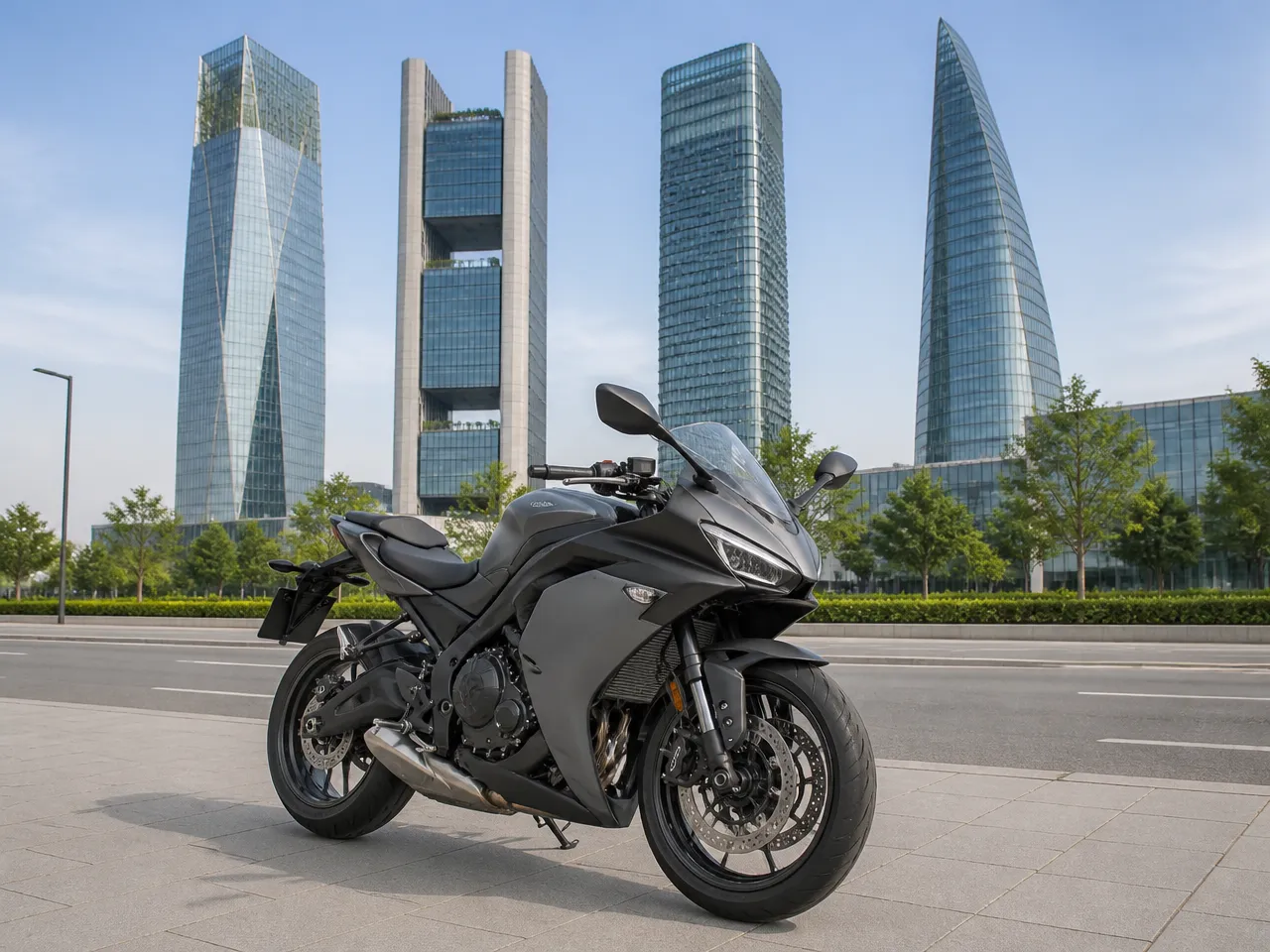 Kawasaki Ninja 650 — front