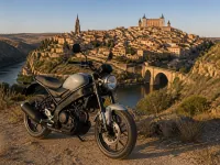 Yamaha XSR 125 — vorn