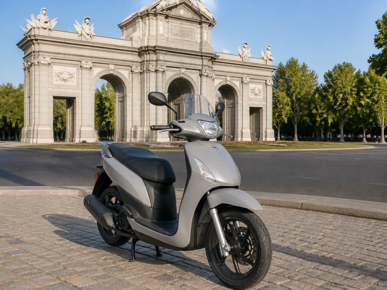 Peugeot Tweet 125 — vorn
