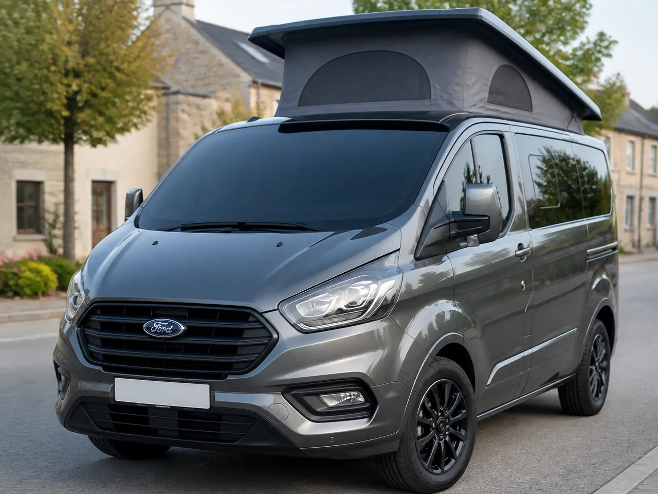 Vandelta Ford Transit custom conversion — frente