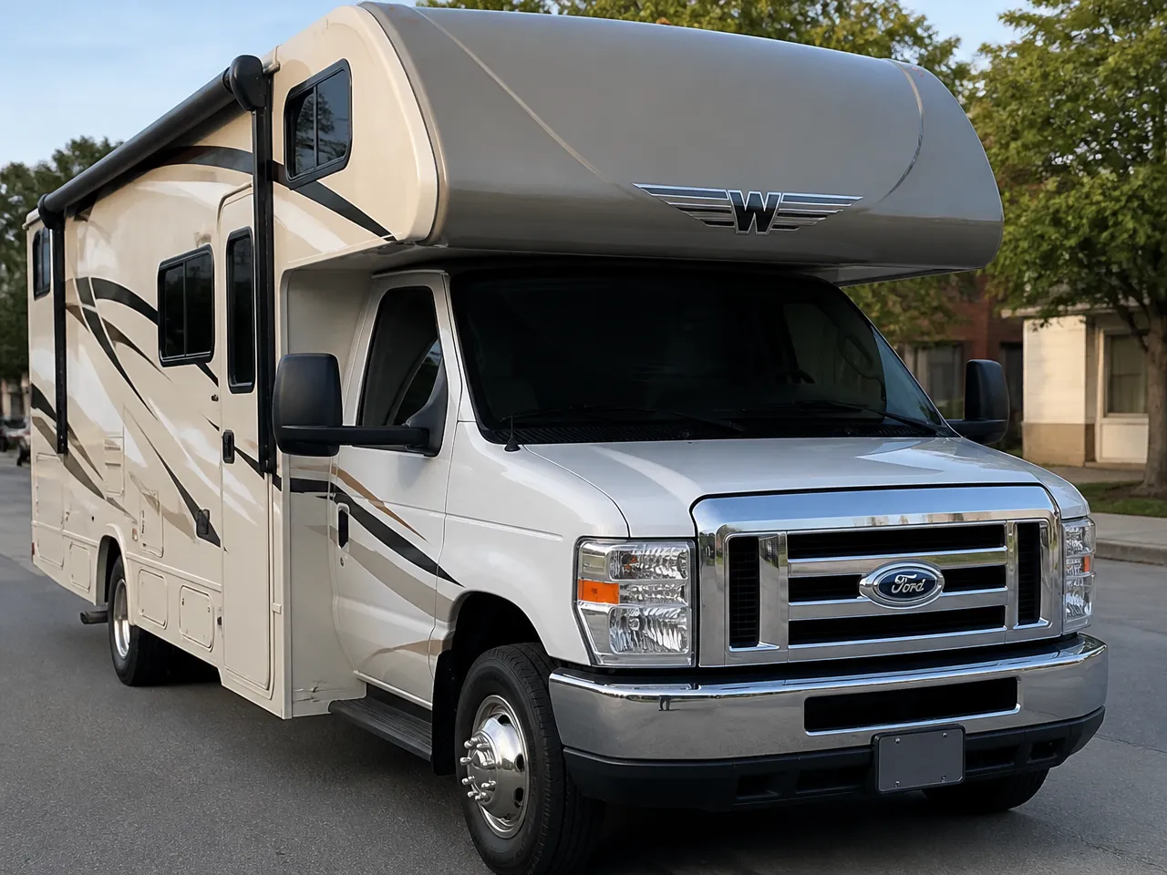 Winnebago Minnie Winnie 25B — front