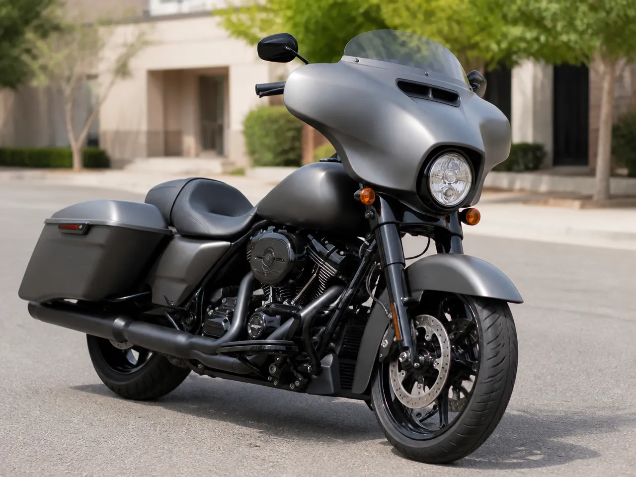 Harley-Davidson Street Glide — frente